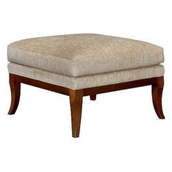 Hickory Chair Ottomans and Benches - Footstools And Ottomans