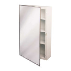 50 Most Por Chrome Medicine Cabinets For 2018 Houzz Surface Mount Steel Medicine Cabinet 16 X22 Chrome Cabinets
