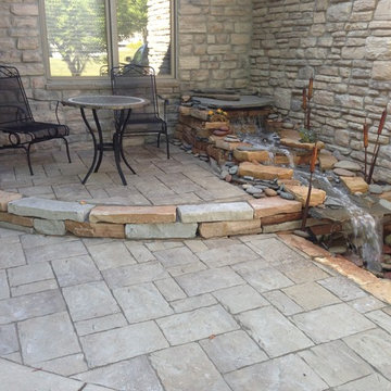 Lakeville Patio, Waterfall, and Gardens