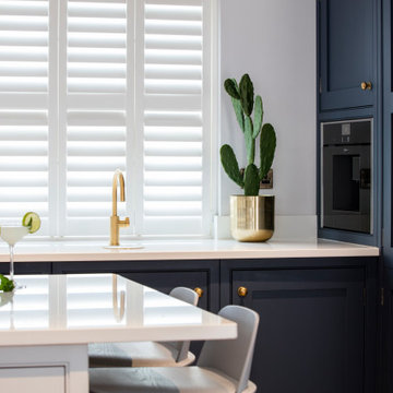 Transitional Kitchen - HydroTap Arc in Brushed Gold