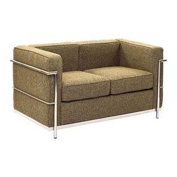 Modern Rectangle Love Seat - Products