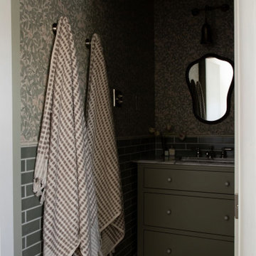 Boxwood Avenue: Rosemary Bathroom Wainscot