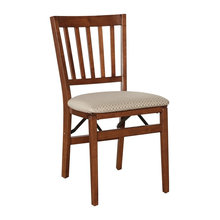 Folding wood chairs for dining room