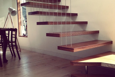 Photo of a modern staircase in Adelaide.