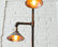 Edison Bulb Floor Lamp, Metal Shade
