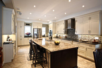 Kitchen - contemporary kitchen idea in Other