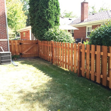 New Cedar Fence Stain