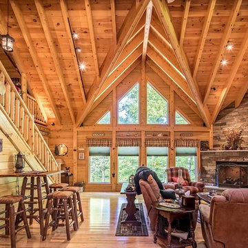 Big Twig Homes Katahdin cedar log home