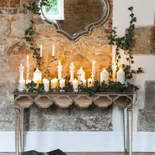 rustic mirrored funiture