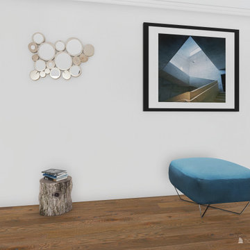 Angolo lettura_ Living Room Modern Style