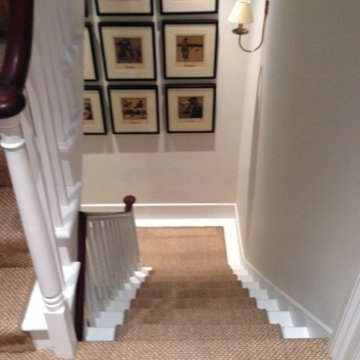 Sisal Carpet Installed to Stairs, Hallway & Landings