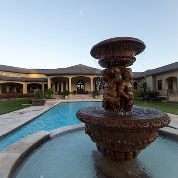 Gunite Pool and Fountains