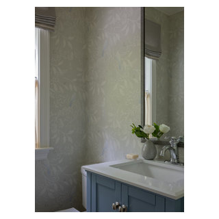Wellesley Residence - Transitional - Powder Room - Boston - by Elms ...