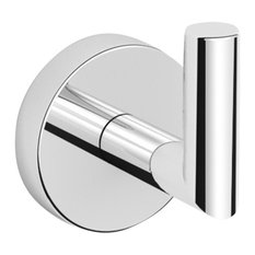 Wall Mounted Round Bathroom Hook, Chrome