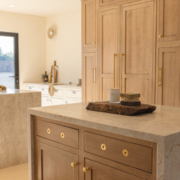 Modern Mediterranean Dream Kitchen With First Time Fixer