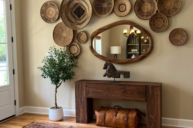 Example of a trendy entryway design in Atlanta
