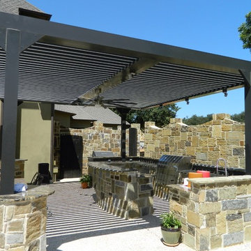Arcadia Louvered Roof - Installed Units