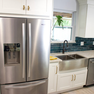 Modern Beach Kitchen and Bath