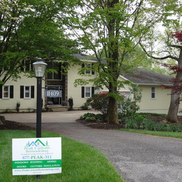 11409 High Hay Dr., Columbia, MD - Gutter Installation