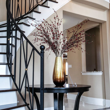 Custom Iron Staircase & Railing