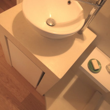 salles de bain en béton ciré