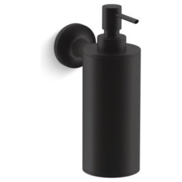 Kohler K-14380 Purist Wall Mounted Soap Dispenser - Matte Black