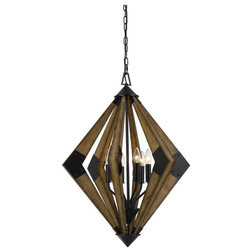 Farmhouse Chandeliers by Cal Lighting