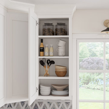 White Shaker Kitchen Gallery