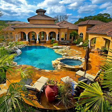Anaqua Springs/Boerne Natural Pool/Spa/Vanishing Edge