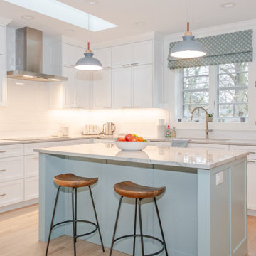 New expanded kitchen