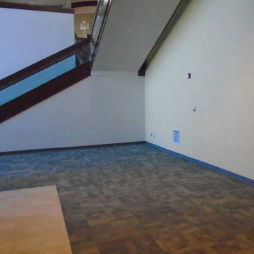 Before & After - Commercial Building Lobby Staging in Albuquerque, NM