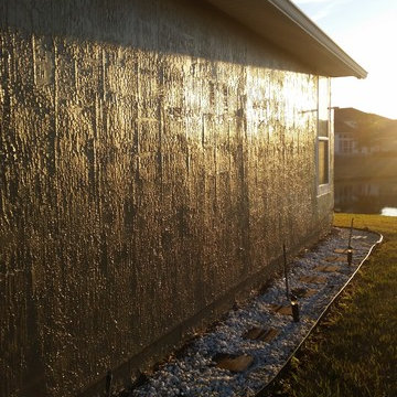 Exterior painting Bartram Springs 2015.