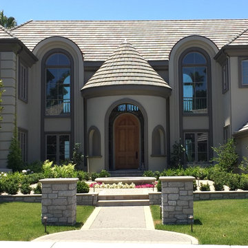 Before After French Chateau