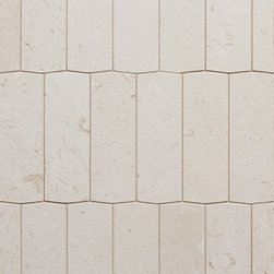 Tangent 2" x 6" Field Tile in Crema - Wall And Floor Tile