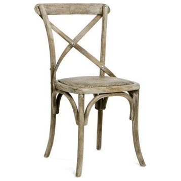 Cynzia Cafe Side Chair Limed Grey Oak