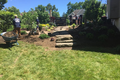 Inspiration for a landscaping in New York.