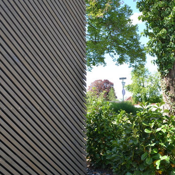 Detail Holzfassade