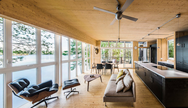 Contemporary Living Room by Photolux Commercial Studio
