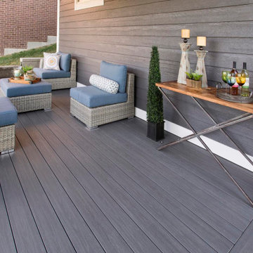 TimberTech AZEK Harvest Collection Decking in Island Oak