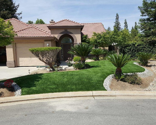 Front Yard Landscapes with Artificial Grass