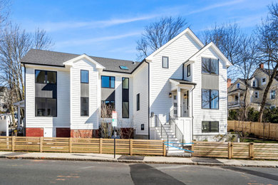 Trendy exterior home photo in Boston