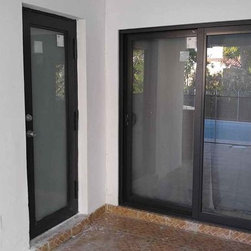 North Miami House - Patio Doors