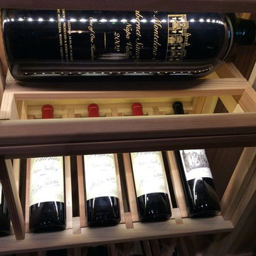Home Wine Cellar Racking Design California