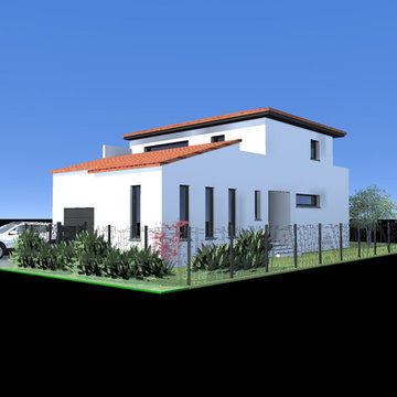 Réalisation d'une villa Canohes