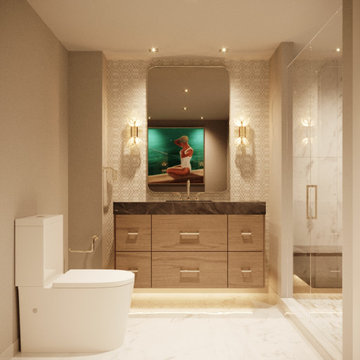 Mizner Tower V - Master Bathroom 2