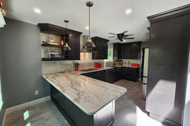 Inspiration for a modern kitchen remodel in Philadelphia