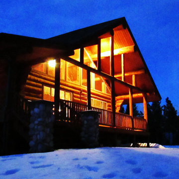 Custom Log Home