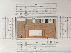Hausbau Grundriss Badezimmer