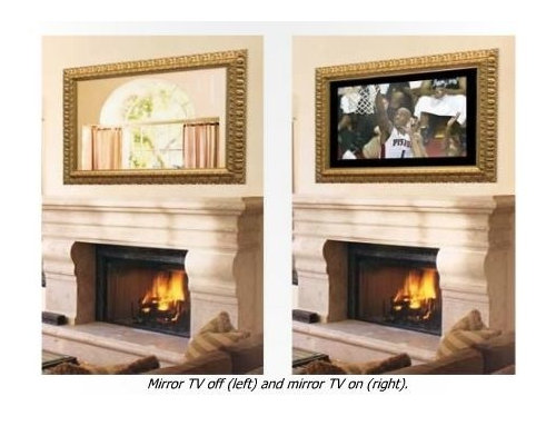 Mirror Tv, How To Hide Tv Behind Mirror