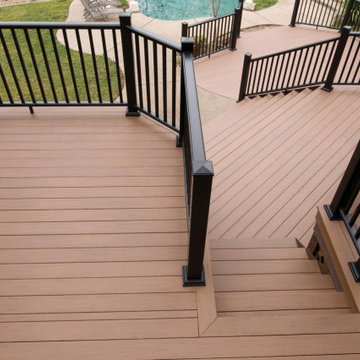 TimberTech AZEK Arbor Collection Decking in Morado
